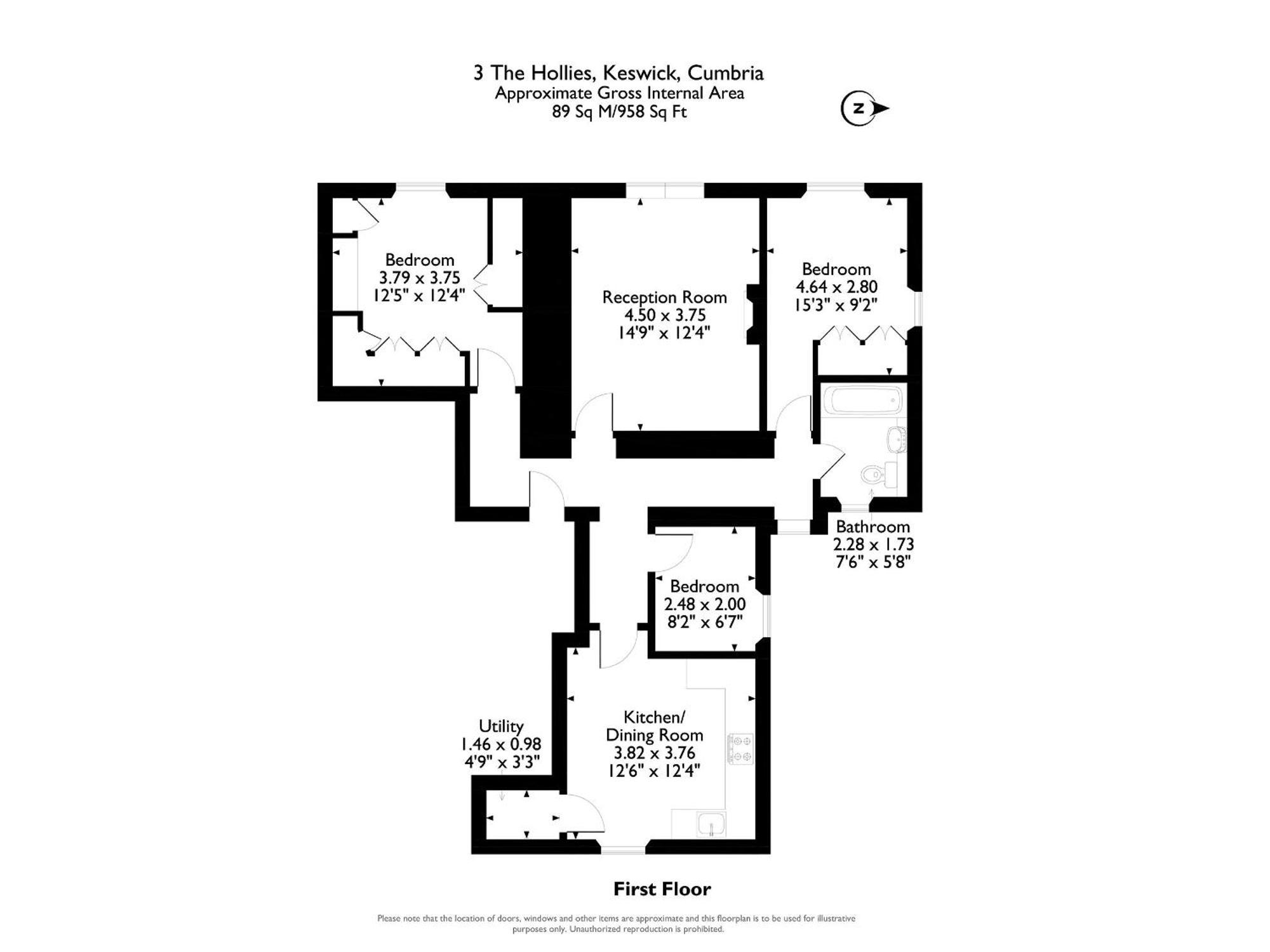 3 The Hollies Holiday home